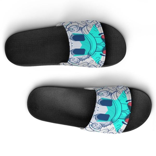 Chaussures personnalisées bricolage fournir des images pour accepter la personnalisation pantoufles sandales glisser mbcbhd femmes sport taille 36-45