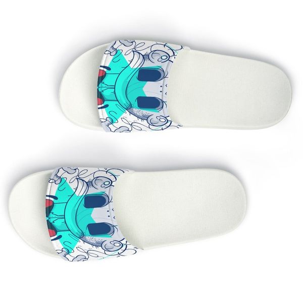 Chaussures personnalisées bricolage fournir des images pour accepter la personnalisation pantoufles sandales glisser ksajkj hommes femmes confortables
