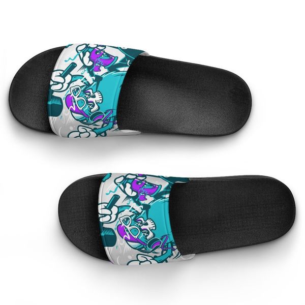 Chaussures personnalisées bricolage fournir des images pour accepter la personnalisation pantoufles sandales glisser jsgj hommes femmes sport