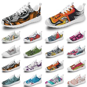Aangepaste schoenen Men Dames Running schoen Diy Outdoor Sneakers Aangepaste herentrainers Color480
