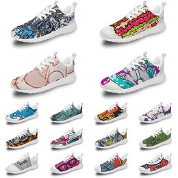 Chaussures personnalisées hommes femmes course rose mer blanchi corail pur triple noir blanc rouge citron hommes femmes baskets bricolage bv76