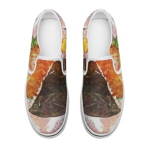 Aangepaste schoenen bieden foto's ter ondersteuning van patroonaanpassing canvas skateboard heren dames sport sneakers trainers ademen