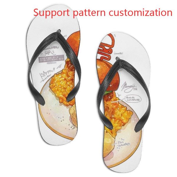 Chaussures personnalisées Support motif personnalisation tongs pantoufles sandales hommes femmes baskets de sport en plein air confortable