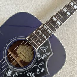 Custom Shop, Made in China, 41-inch akoestische gitaar, palissander toets, gratis verzending 00