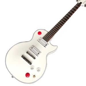 Custom Shop, gemaakt in China, op maat gemaakte elektrische gitaar van hoge kwaliteit, chromen hardware, elektrische gitaar met gebroken toetsen, gratis verzending