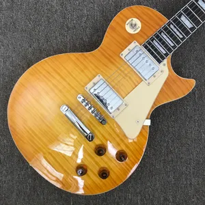 Custom shop, gemaakt in China, elektrische gitaar van hoge kwaliteit, palissander toets, chromen hardware, gratis verzending0