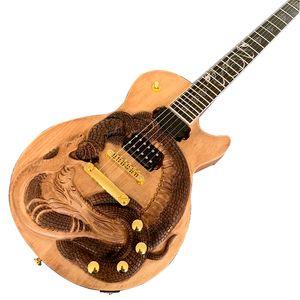 Custom Shop, gemaakt in China, LP standaard elektrische gitaar van hoge kwaliteit, gouden hardware, zoals weergegeven in de afbeelding, gratis verzending