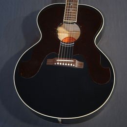 ¡Compra personalizada NUEVA!Everly Brothers J-180 Guitarra acústica de ébano