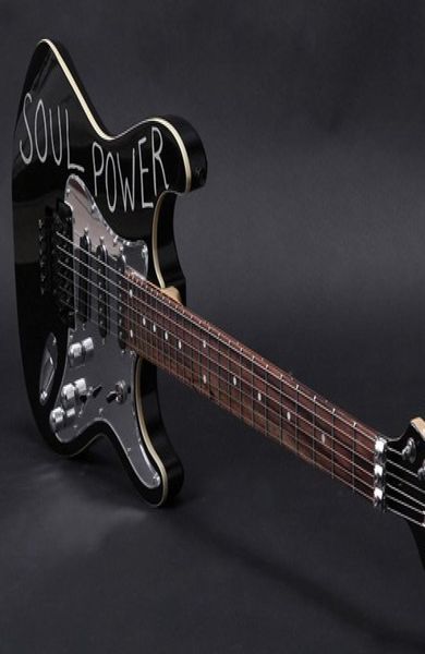 TOMA Custom Tom Morello Soul Power Black Aerodyne St Electric Guitar Floyd Rose Tremolo Tailpiece Mirror Pickguard Black Hardwar8169489