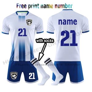 Custom Voetbal Jersey Set Mannen Voetbal UniformVoetbal Jerseys Futbol Kind Voetbal Set Pak Mannen Trainingspak 4XS-4XL 240313