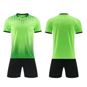 Aangepaste voetbal jersey uniform blanco borde mouw voetbal shirt gesublimeerd voetbal shirts blauw wit rood groen oranje