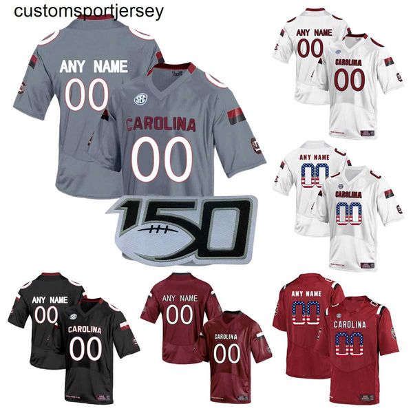 Maillots de football sud personnalisés Deebo Samuel Shaq Roland Clowney Connor Shaw Bentley Lattimore Davis Doty