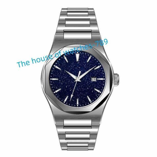 Dial de polvo de estrella personalizado OEM Etla de etiqueta privada GP Estilo de acero inoxidable de alta calidad reloj de lujo para hombres