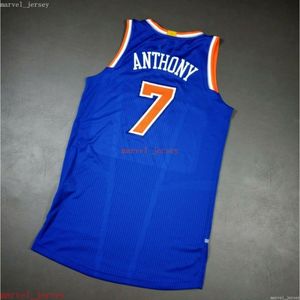 Op maat gemaakte Carmelo Anthony 2015 Jersey XS-6XL Mens Throwbacks Basketball Jerseys