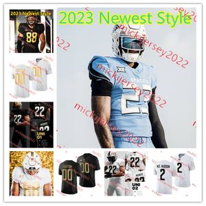 2023 BIG12 UCF-voetbalshirt Demari Henderson McDonald K.D. McDaniel Tyler Griffin Tre'mon Morris-Brash Thomas Castellanos UCF Knights Jerseys gestikte heren jeugd