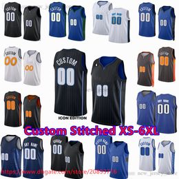 Maillot de basket XS-6XL cousu sur mesure 5 PaoloBanchero 1 JonathanIsaac 4 JalenSuggs 50 ColeAnthony 20 MarkelleFultz 10 BolBol 22 FranzWagner 3 ChumaOkeke