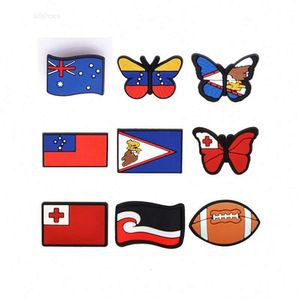 Custom Supper Rugby Teams Clog Charmr Charms Nrl Team Charm Rooster Chiefs Sacs Chaussures Accessoires Sacs Accessoires