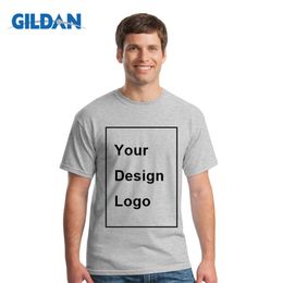 Custom t -shirt 100 katoenen mannen vrouwen maken je ontwerp print originele t shirts hoogwaardige t -shirt homme tops tee 220614