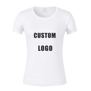 T-shirt personnalisé pour femmes, vente en gros, blanc uni, 100% Polyester, fabricant de chemises vierges pour femmes