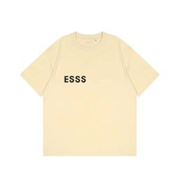 camisetas personalizadas para mujeres material de algodón Suéter suelto Diseñador de la calle Estilo simple Traje de pareja Unisex Manga corta Verano Moda Hip Hop Streetwear chlthes
