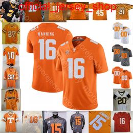 Personnalisé Tennessee Volunteers Football Jersey NCAA College Darrell Taylor Greg Emerson LaTrell Bumphus Kyle Phillips Johnson Jr. Dobbs Kelly