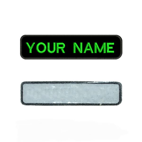 Nombre del logotipo de la marca de texto personalizado parches de bordado de bordado en la ropa de coser aplicaciones bordadas personalizadas envío gratis