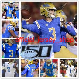 Personnalisé UCLA Bruins Football Jersey College Jaylen Erwin Kyle Greg Dulcich Krys Barnes Josh Woods Wilton Speight Caleb Wilson