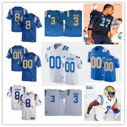 Custom Ucla Bruins Stitched Football Jersey 90 AJ Campbell 75 Bruno Fina 77 Beau Taylor 14 DJ Warnell 76 Patrick Selna 7 Mo Oling III 52 Benjamin Roy Jr. 96 Hayden Nelson