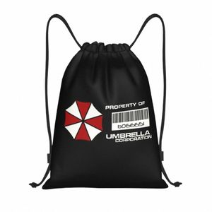 Parapluies personnalisées Corporatis Game Cosplay Cosplay Sacs à cordon pour entraîner des sacs à dos yoga femmes hommes sportives sportives Sackpack L1RJ #