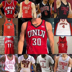 Custom UNLV Rebels Basketball Jersey NCAA College Amauri Hardy Elijah Mitrou-long Tillman Bryce Hamilton Mbacke Diong Antonio Nick Blair