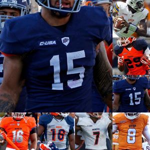 Aangepaste UTEP Miners voetbalshirt College Gavin Hardison Deion Hankins Josh Fields Denzel Chukwukelu Lof Amaewhule Justin Garrett heren dames jeugd