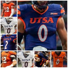 Maillot de football universitaire personnalisé UTSA Roadrunners Dequarius Henry Lorenzo Dantzler Frank Harris Marcus Davenport David Morgan maillots Ed