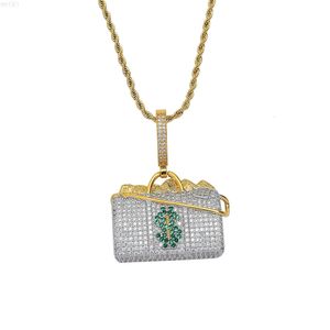 Pendentif personnalisé Vvs glacé Moissanite 3d, Style Hip Hop, diamant en argent pour m