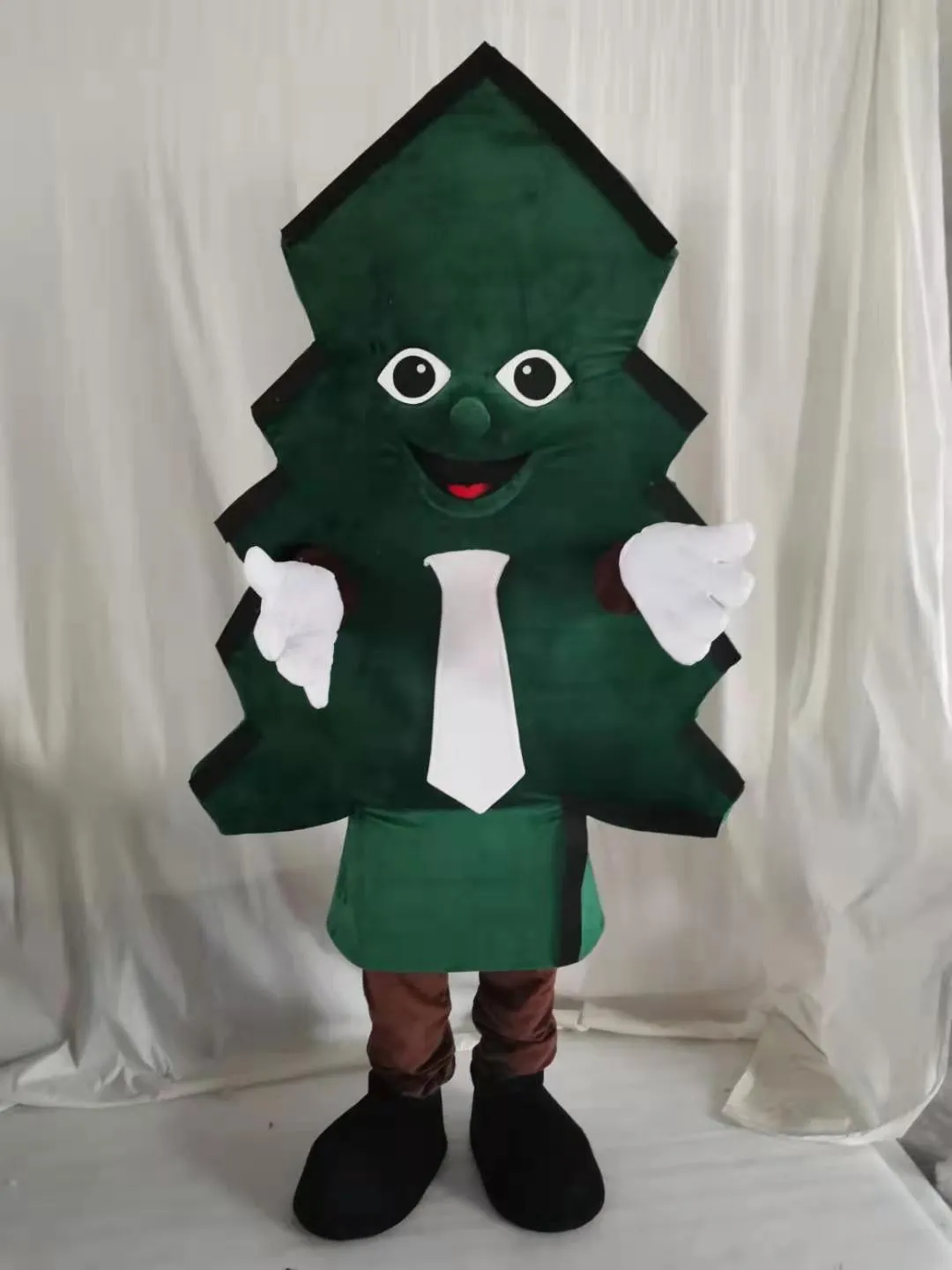 Traje De La Mascota Del Árbol De Navidad Personalizado Para El Personaje De La Historieta Del Partido Disfraces De La Mascota Para La Venta Personalización De Soporte De Envío Gratis De 183,86 Foto Foto