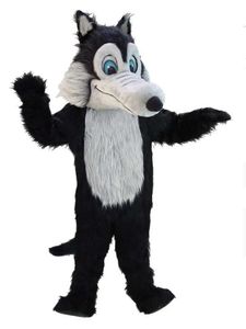 Costume de mascotte de loup personnalisé Costume de personnage taille adulte livraison gratuite