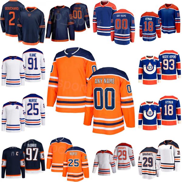 Hockey sur mesure pour jeunes femmes 91 Evander Kane Jersey Heritage Classic 97 Connor McDavid 29 Leon Draisaitl 93 Ryan Nugent-Hopkins 18 Zach Hyman 2