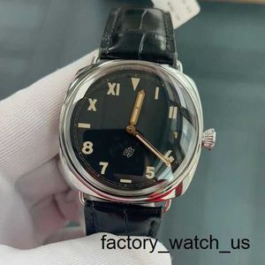 Montre de poignet personnalisée Panerai Radiomir Series California Face Bubble Mirror mécanique Swiss Watch Men's Watch grand cadran 47 mm Manuel mécanique PAM00424