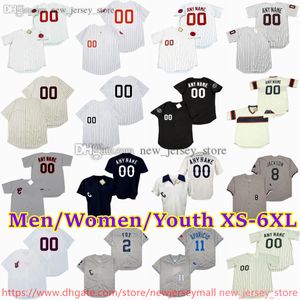 Custom XS-6XL Movie Throwback Baseball Jersey 15 Richie Allen 72 Carlton Fisk Harold Baines Frank Thomas Nellie Fox Luis Aparicio Robin Ventura Mark Buehrle Jerseys