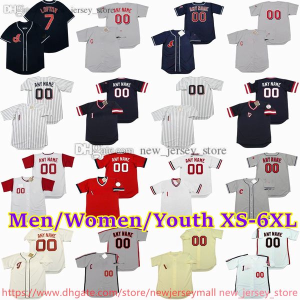 Custom Xs-6xl Movie Throwback Baseball Jersey 21 Rocky Colavito 19 Bob Feller Albert Belle Sandy Alomar Joe Charboneau Larry Doby Carlos Baerga Satchel Paige Jerseys