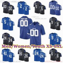 Maillot de football personnalisé XS-6XL NCAA Kentucky Wildcats 6 Josh Ali 41 Josh Allen 78 Kiyaunta Goodwin 52 Justin Rogers 2 Barion Brown 62 Jager Burton 32 Trevin Wallace