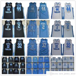 Personnalisé XS-6XL NCAA North Carolina Tar Heels 32 Luke Maye 2 Joel Berry 40 Barnes 5 Paige 15 Carter 44 Justin Jackson College Basketball Jersey