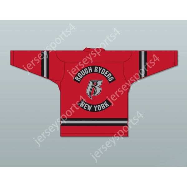 Custom York Rough Ryders Red Hockey Jersey New Top Ed S-M-L-XL-XXL-3XL-4XL-5XL-6XL