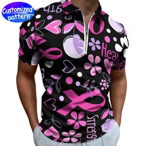 Op maat gemaakte POLO-shirt met korte mouwen en ritssluiting met ritssluiting licht, comfortabel, zacht, absorberend, sneldrogend modieus dubbelzijdig doek 178 g bijpassende kleur