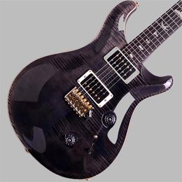 Custom24 10top Pr Grey Black 3,39 kg PRS Guitare électrique