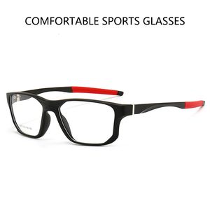Cadres de Prescription optique personnalisés mode cyclisme conduite Ultra léger TR90 lunettes de vue grande taille lunettes de sport homme 240313