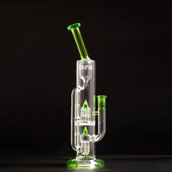 Personalización panal bong pipas de agua pipa de fumar Vidrio de borosilicato vórtice bong Gravity Hookah Elf Bardab plataforma cenicero quemador de aceite bongs para fumar quemador de aceite