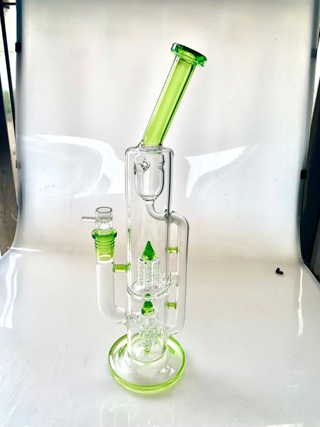 Personnalisation en nid d'abeille bong narguilés fumer pipe Borosilicate verre vortex bong Gravity Hookah Elf Bardab rig attrape-cendres brûleur à mazout bongs pour fumer puffco