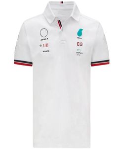 Personnalisable F1 Formule One Racing Cost Tshirt Summer Car Van Abase Casual Polo Sleeve courte3389141