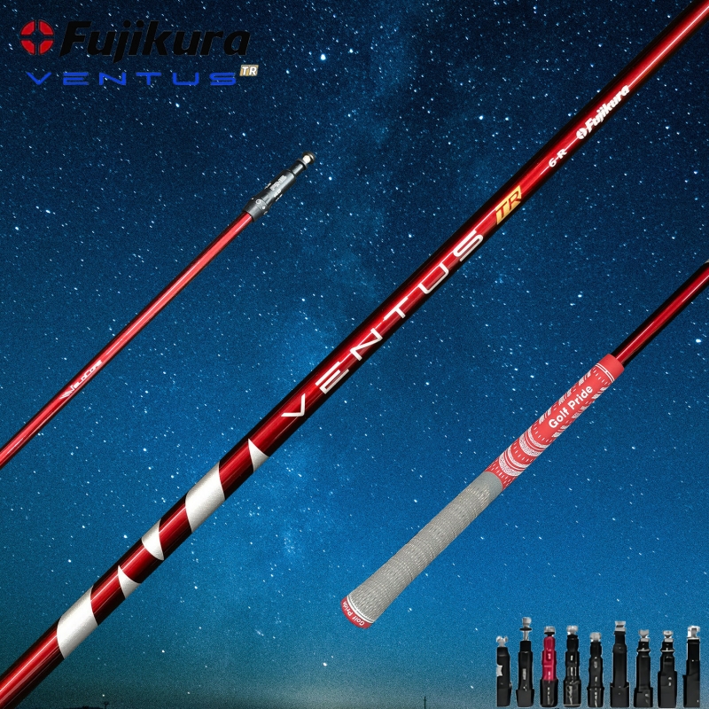 Customizable Golf Shaft - Fujikura Ven TR-5/6/7 Red , Club Shafts - 0.335 Tip - S,R,X Flex Options - Free Assembly Sleeve & Grip