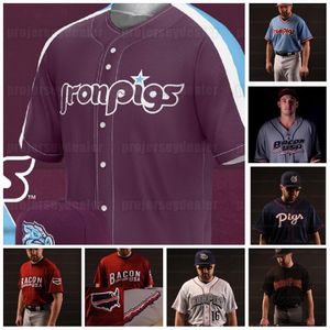 Personnalisable Lehigh Valley Ironpigs 2023 Baseball Jersey - numéro, tout nom